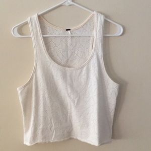Free People crop top - Size Large